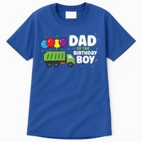 Dad Of The Birthday Garbage Truck Gift Tall T-Shirt