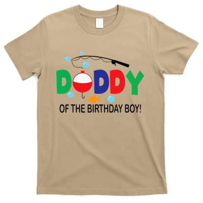 Daddy Of The Birthday 1st Birthday Fishing Theme T-Shirt