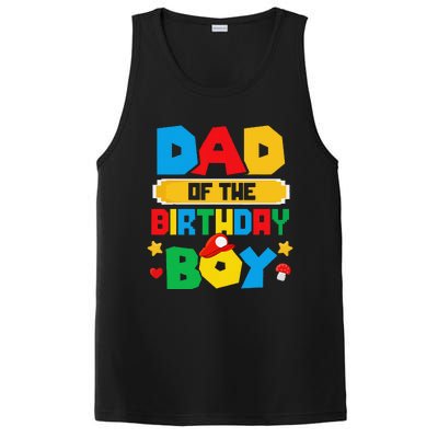 Dad Of The Birthday Boy Game Gaming Dad And Mom Family PosiCharge Competitor Tank