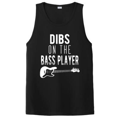 Dibs On The Bass Player For Bassists PosiCharge Competitor Tank