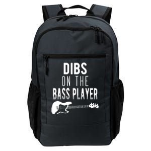 Dibs On The Bass Player For Bassists Daily Commute Backpack