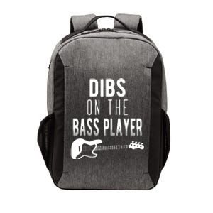 Dibs On The Bass Player For Bassists Vector Backpack