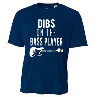 Dibs On The Bass Player For Bassists Cooling Performance Crew T-Shirt