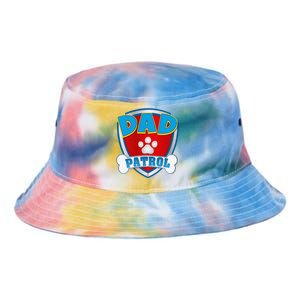 Dad Of The Birthday Boy Girl Dog Paw Family Matching Tie Dye Newport Bucket Hat