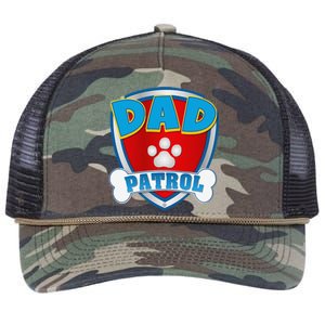 Dad Of The Birthday Boy Girl Dog Paw Family Matching Retro Rope Trucker Hat Cap