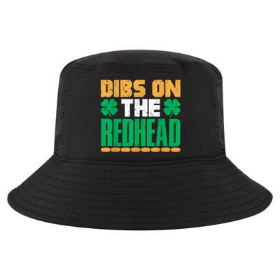 Dibs On The Redhead Irish St Patricks Day Shamrock Cool Comfort Performance Bucket Hat