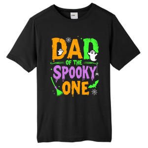 Dad Of The Spooky One Year Old Father Halloween Cute Gift Tall Fusion ChromaSoft Performance T-Shirt