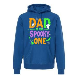 Dad Of The Spooky One Year Old Father Halloween Cute Gift Premium Hoodie