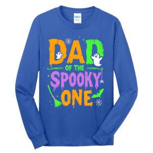 Dad Of The Spooky One Year Old Father Halloween Cute Gift Tall Long Sleeve T-Shirt