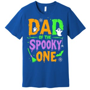 Dad Of The Spooky One Year Old Father Halloween Cute Gift Premium T-Shirt