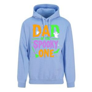 Dad Of The Spooky One Year Old Father Halloween Cute Gift Unisex Surf Hoodie