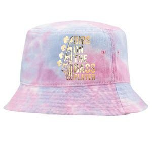 Dibs On The Bass Player Guitar Musician Tie-Dyed Bucket Hat