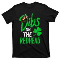 Dibs On The Redhead St Patricks Day T-Shirt