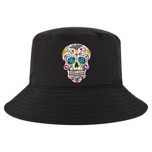 Day Of The Dead Sugar Skull Cool Comfort Performance Bucket Hat