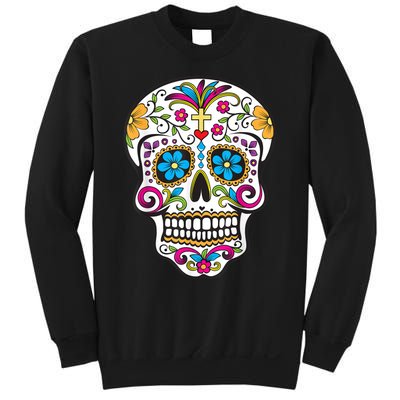 Day Of The Dead Sugar Skull Sweatshirt