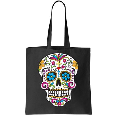 Day Of The Dead Sugar Skull Tote Bag