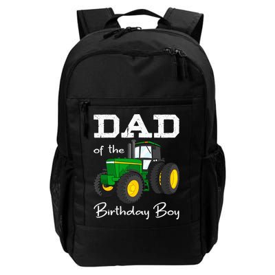 Dad Of The Birthday Boy Tractor Farm Party Backpack