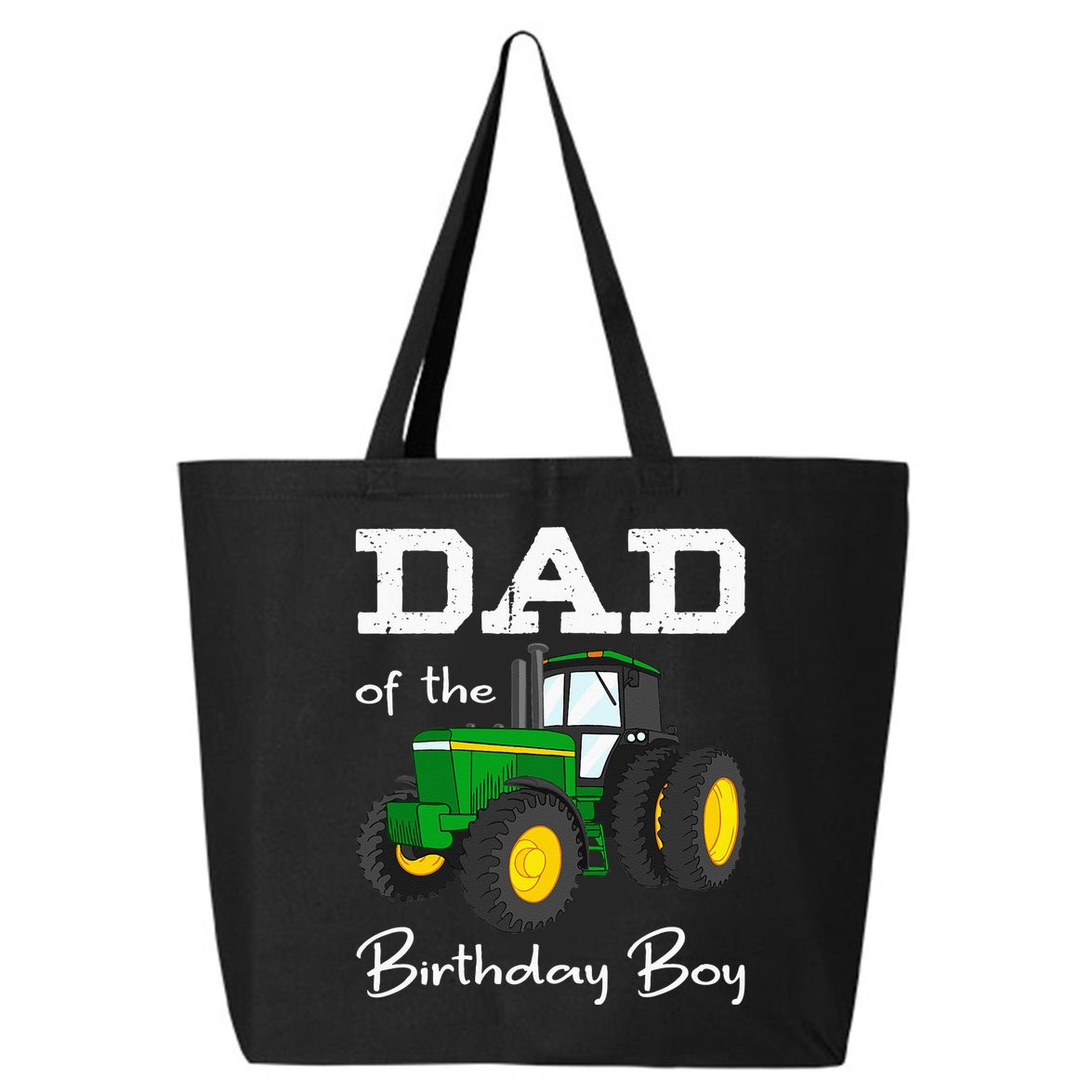 Dad Of The Birthday Boy Tractor Farm Party 25L Jumbo Tote