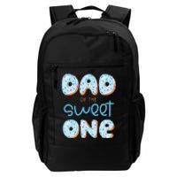 Dad Of The Sweet One Donut Boy 1st Birthday Party Daddy Pop Daily Commute Backpack