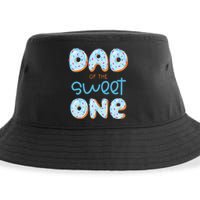 Dad Of The Sweet One Donut Boy 1st Birthday Party Daddy Pop Sustainable Bucket Hat