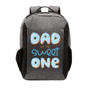 Dad Of The Sweet One Donut Boy 1st Birthday Party Daddy Pop Vector Backpack