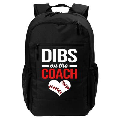 Dibs On The Coach Baseball Women Gift Backpack
