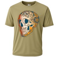 Day Of The Dead Grunge Sugar Skull Performance Shirt