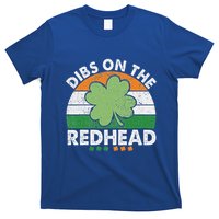 Dibs On The Redhead Funny St Patricks Day T-Shirt
