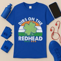 Dibs On The Redhead Funny St Patricks Day T-Shirt