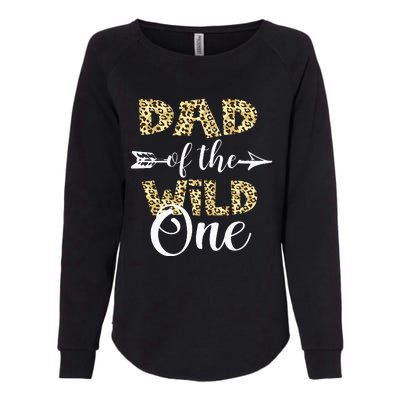 Dad Of The Wild One Zoo Themed 1st Birthday Party Womens California Wash Sweatshirt