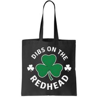 Dibs On The Redhead Shamrock St Patricks Day Bag