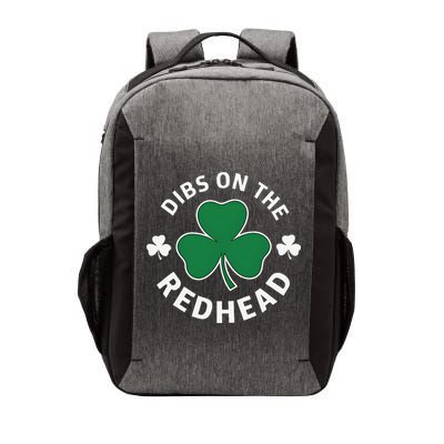 Dibs On The Redhead Shamrock St Patricks Day Vector Backpack