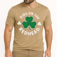 Dibs On The Redhead Shamrock St Patricks Day Performance Shirt