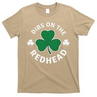 Dibs On The Redhead Shamrock St Patricks Day T-Shirt