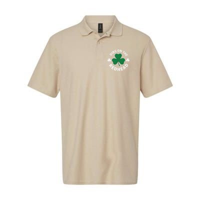 Dibs On The Redhead Shamrock St Patricks Day Polo