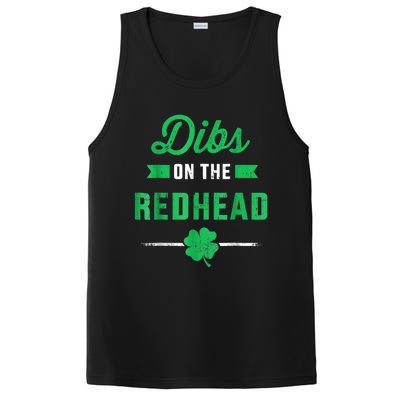 Dibs On The Redhead For St Patricks Day Party PosiCharge Competitor Tank