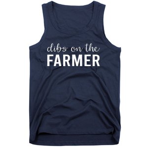 Dibs On The Farmer Funny Farmers Wife Gift Tank Top