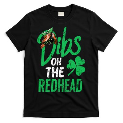 Dibs On The Redhead St Patricks Day T-Shirt