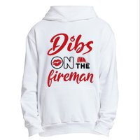 Dibs On The Fireman Fire Wife Girlfriend Firefighter Wife Urban Pullover Hoodie