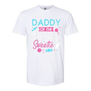 Daddy Of The Birthday Sweetie Candy Lollipop Bday Party Dad Softstyle CVC T-Shirt