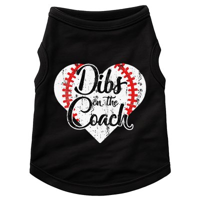 Dibs On The Coach Doggie Tank