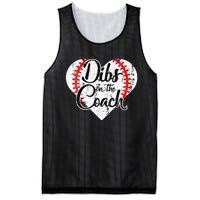 Dibs On The Coach Mesh Reversible Basketball Jersey Tank