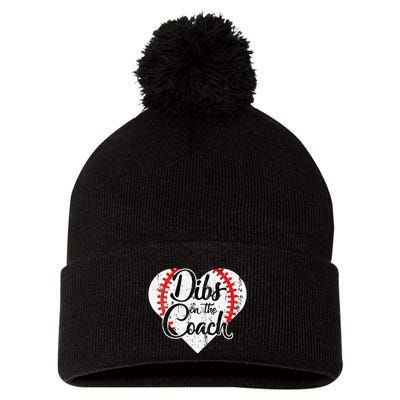 Dibs On The Coach Pom Pom 12in Knit Beanie