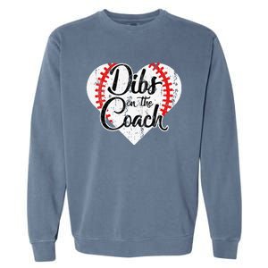 Dibs On The Coach Garment-Dyed Sweatshirt