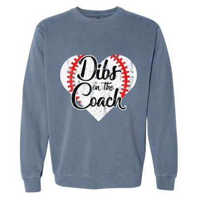 Dibs On The Coach Garment-Dyed Sweatshirt