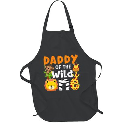 Daddy Of The Wild One Zoo Bday Party Safari Jungle Animals Apron