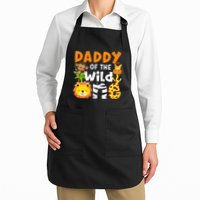 Daddy Of The Wild One Zoo Bday Party Safari Jungle Animals Apron