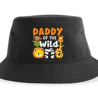 Daddy Of The Wild One Zoo Bday Party Safari Jungle Animals Sustainable Bucket Hat