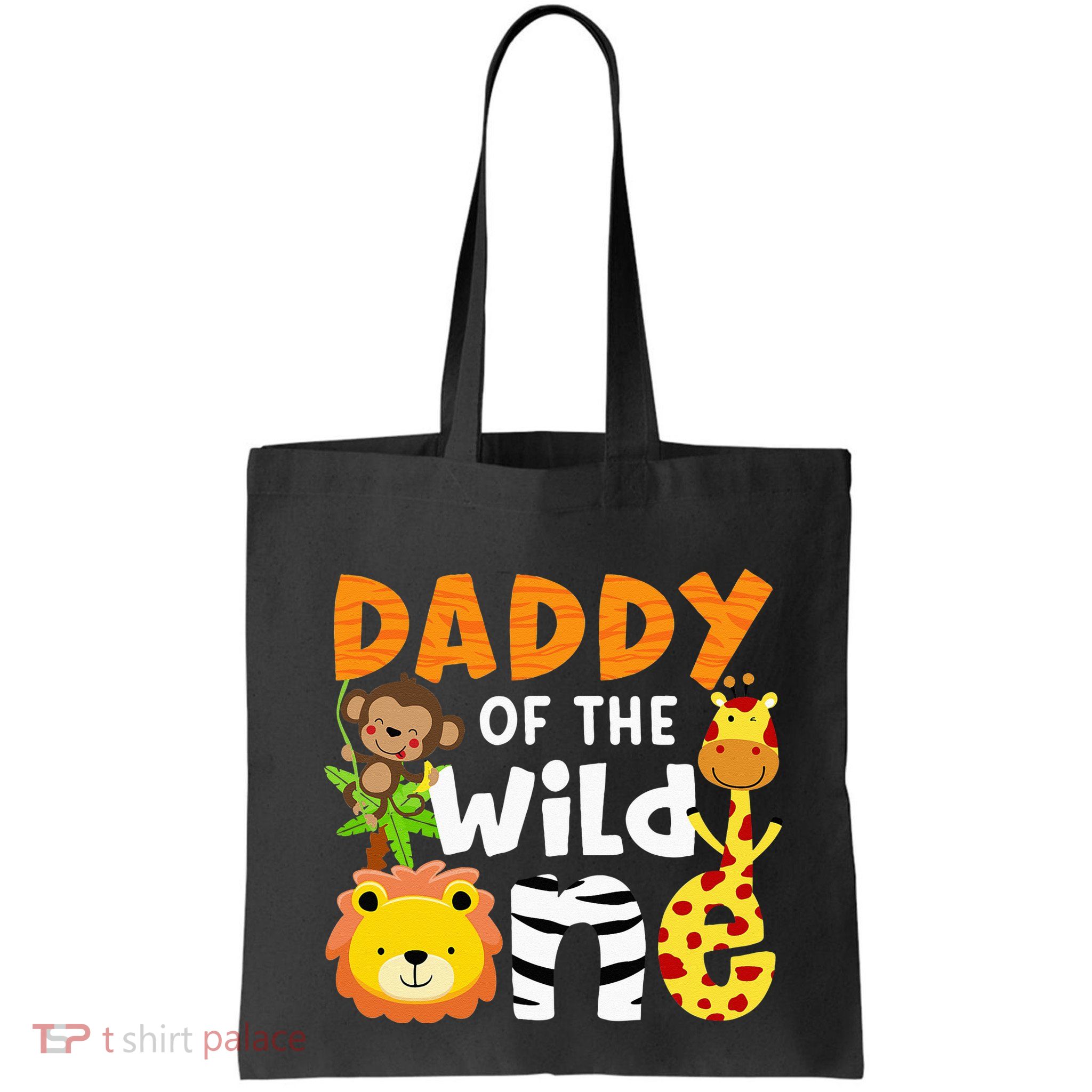 Daddy Of The Wild One Zoo Bday Party Safari Jungle Animals Bag