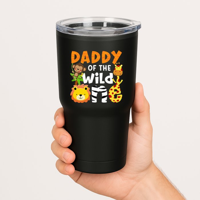 Daddy Of The Wild One Zoo Bday Party Safari Jungle Animals Tumbler